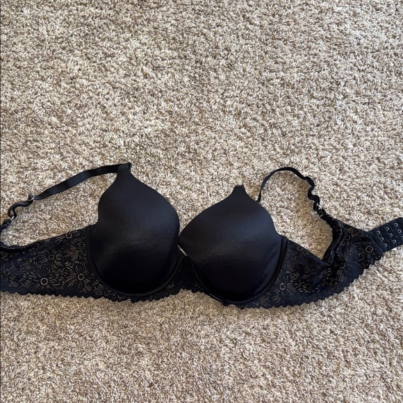 Aerie black lace real sunnie full coverage bra size 38D - Picture 1 of 4
